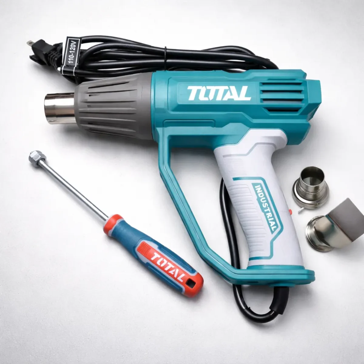 Pistola de Calor Total 1600W (3 Temperaturas)