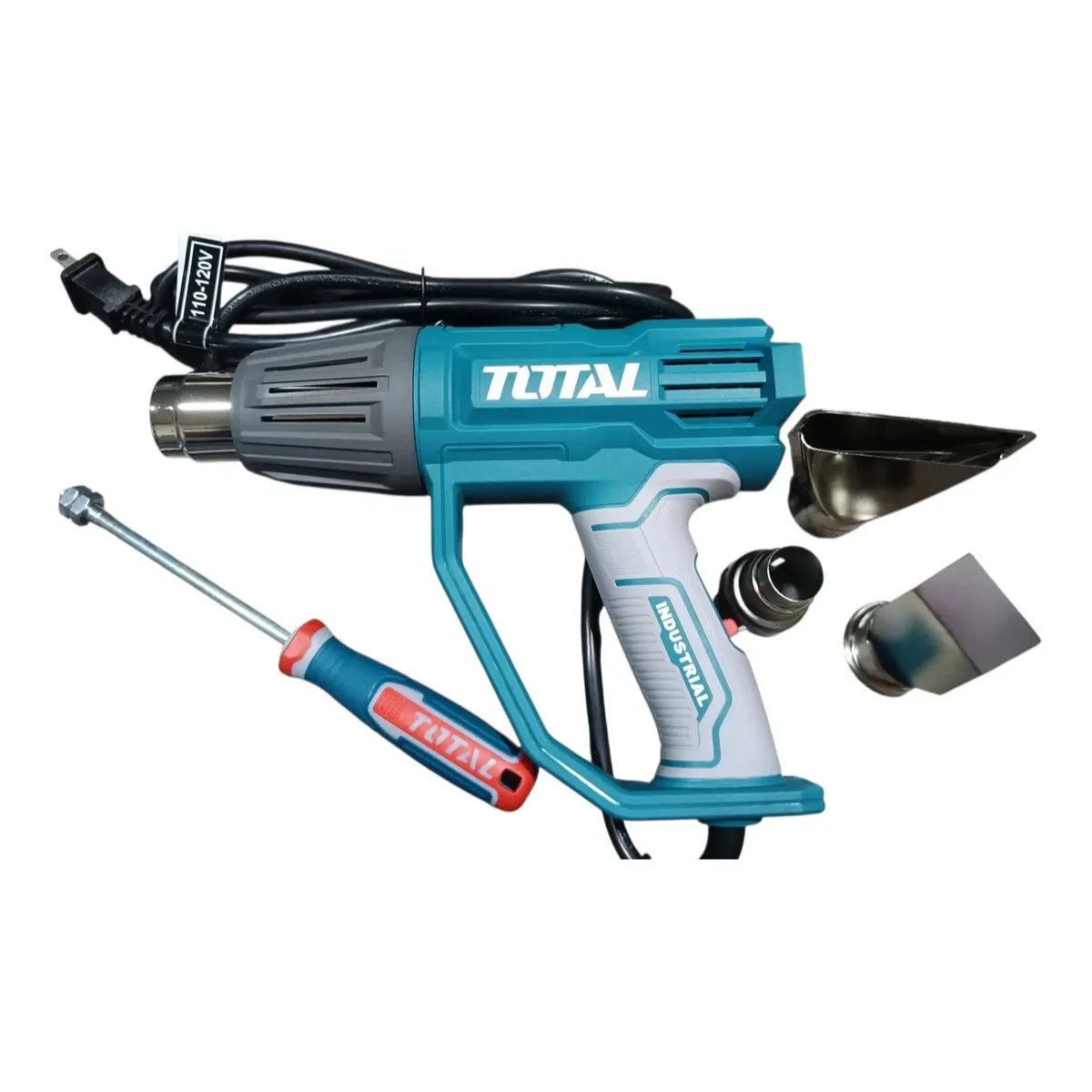 Pistola de Calor Total 1600W (3 Temperaturas)