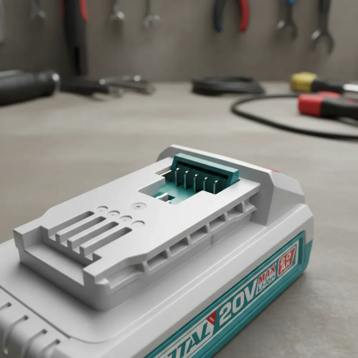 Kit 2 Baterías y Cargador Total 20V 2.0Ah